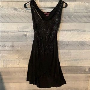 Black DRESS WITH STUDS ROCK&ROLL COWGIRL